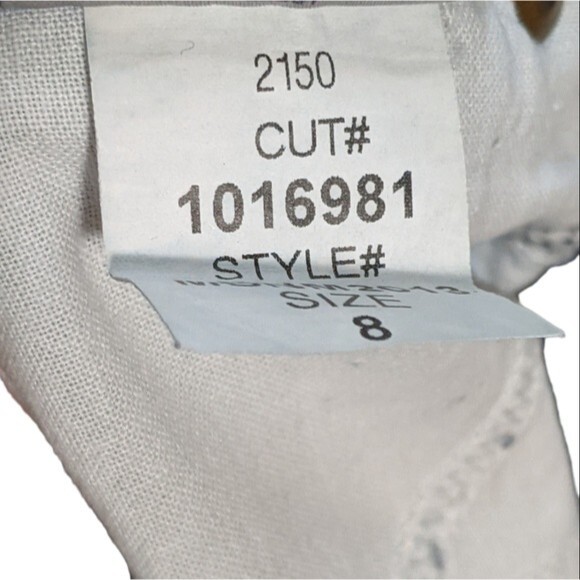 NYDJ Marilyn Straight Cooper Lift Tuck 5 pocket zip fly women's size 8 - Picture 9 of 12